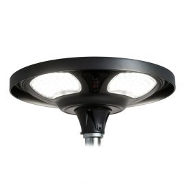 Oprawa parkowa solarna MOONLIGHT SOLAR LED 25W czujnik ruchu i zmierzchu pilot 4000K IP65 antracyt / aluminium - zdjęcie 1