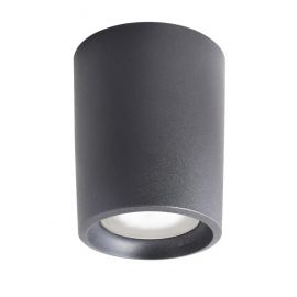 Oprawa sufitowa LIVIA 180 FROSTED Fumagalli E27 POWER LED CCT 15W 180 mm 3000K/4000K SET IP44 230V czarny / tworzywo sztuczne - zdjęcie 1