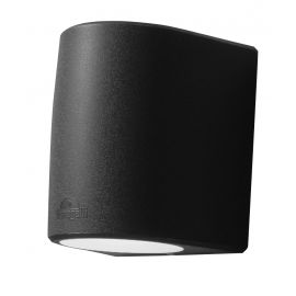Oprawa elewacyjna MARTA 160-2L FROSTED Fumagalli GX53 LED CCT 2x10W 192 mm 3000K/4000K/6500K SET IP55 góra/dół 230V czarny / tworzywo sztuczne - zdjęcie 1