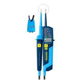 Tester napięcia i ciągłości obwodu PAN SOLARCHECK 1500V LED i LCD - 1000 V AC / 1500 V DC / wskaźnik kolejności faz /  test  (RCD) 30 mA - zdjęcie 1
